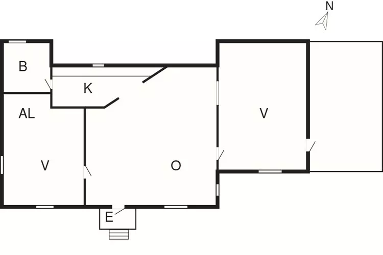 5 Personen vakantie huis in FJÄLLBACKA-Plattegrond