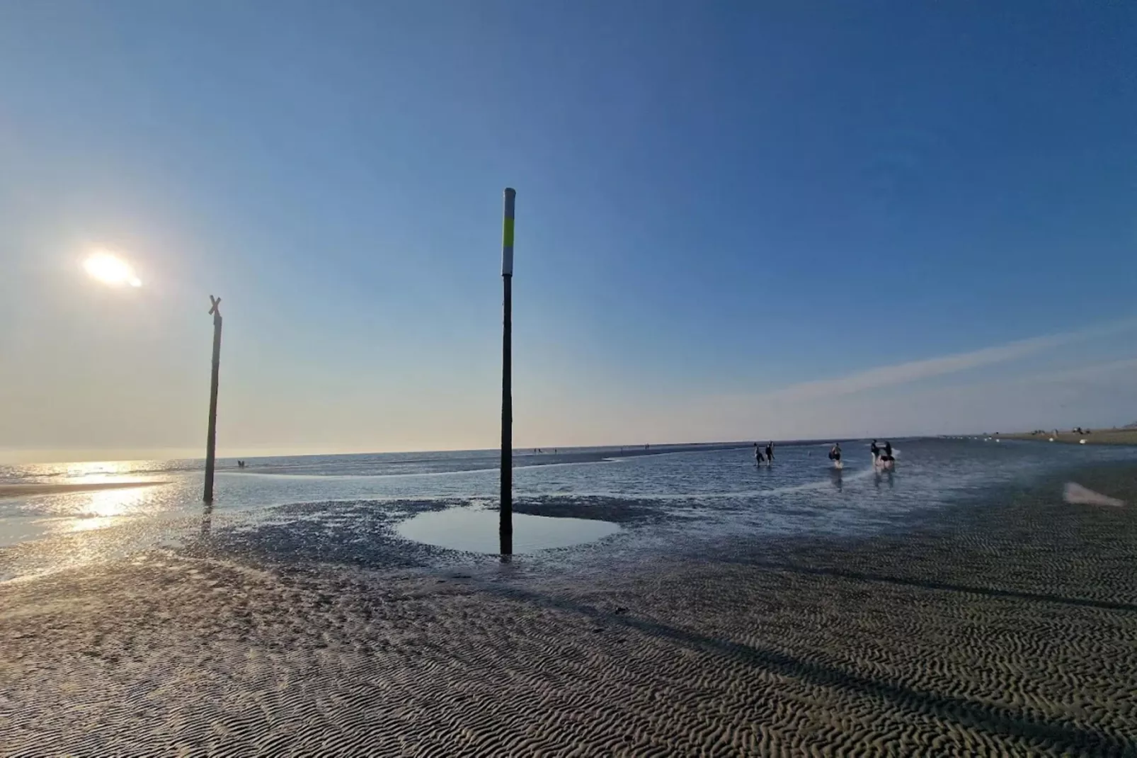 Haus Deichsfenne - Wohnung 2 / 4 Personen-Gebieden zomer 5km