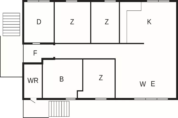 6 Personen vakantie huis in HOSTELAND-Plattegrond