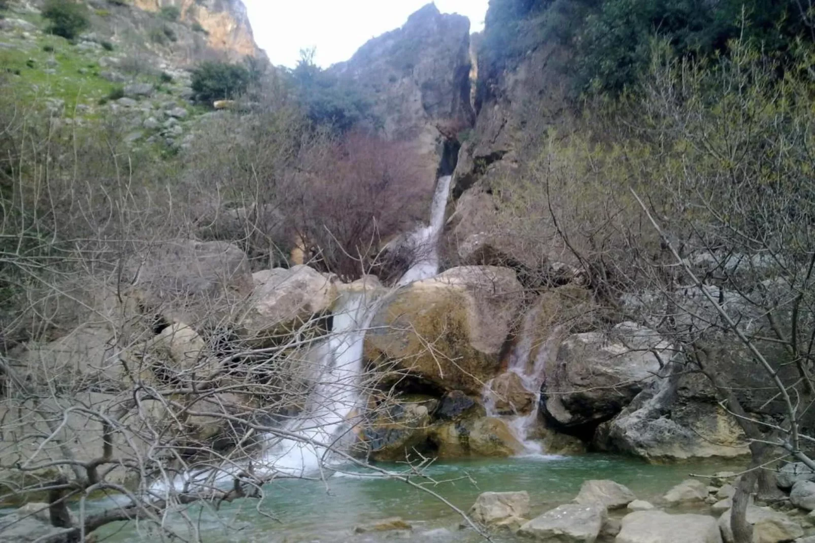 Cerro de la Cruz-Gebieden zomer 20km