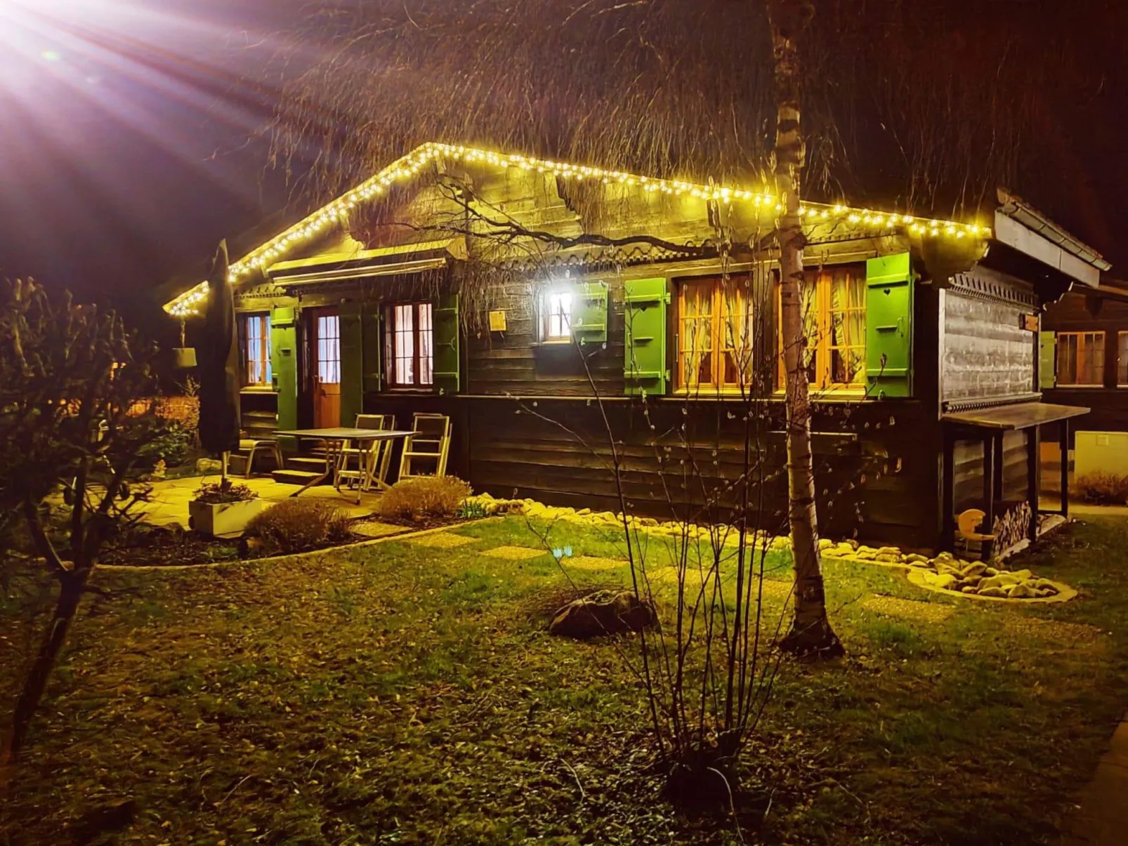 Abnaki, Chalet-Binnen