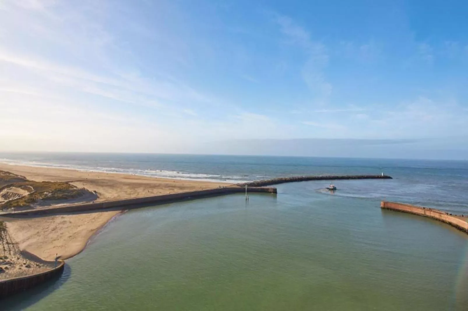 Scheveningen Harbour 36C-Gebieden zomer 1km