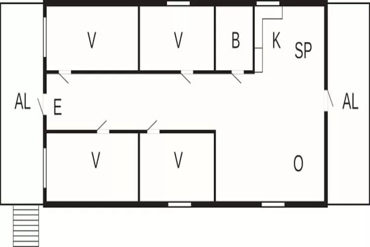 4 sterren vakantie huis in Drottningskär-Plattegrond