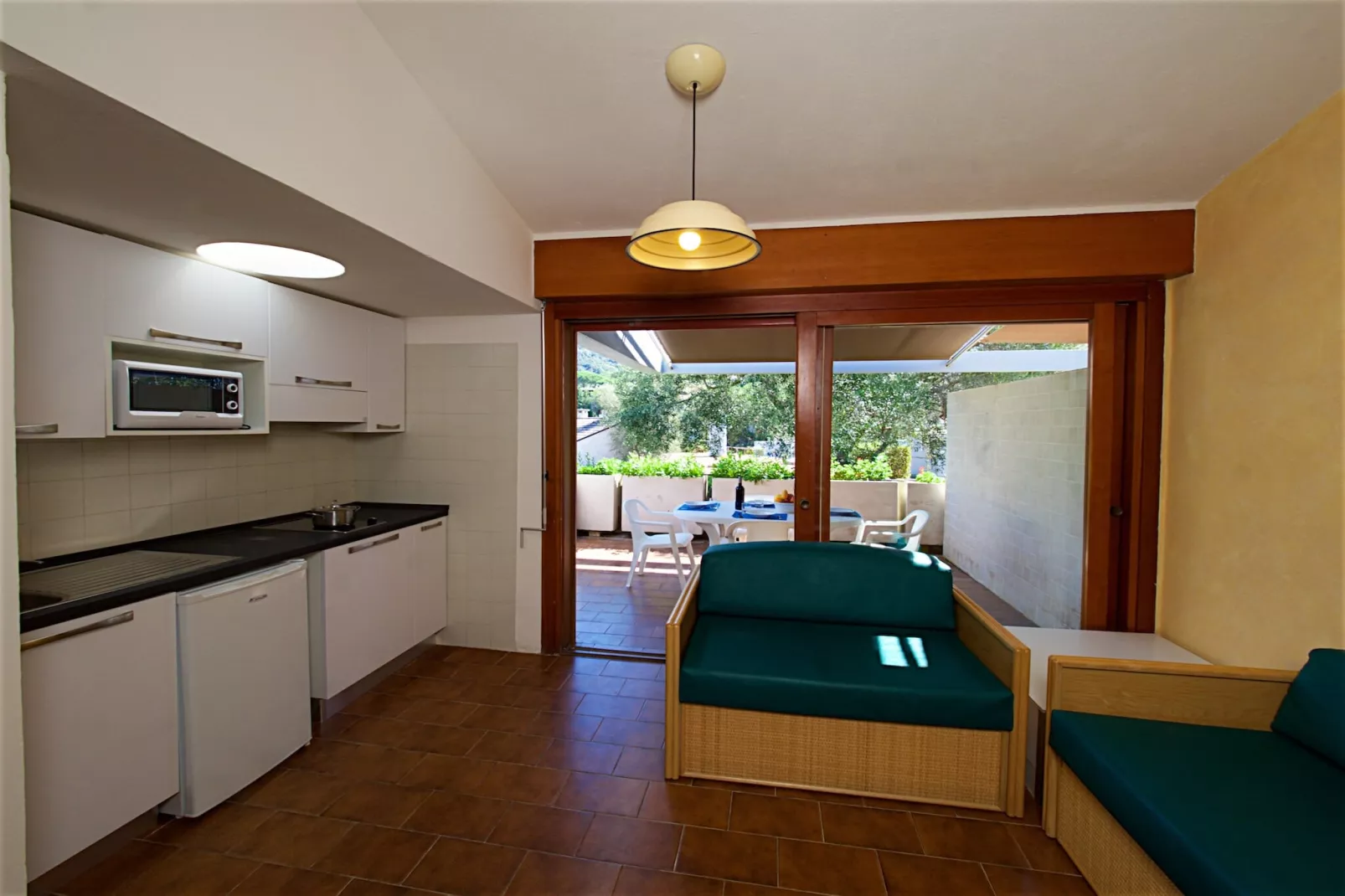 Residence Park Solemaremma 2-Zi-App Classic A BK/TE 30 qm-Woonkamer