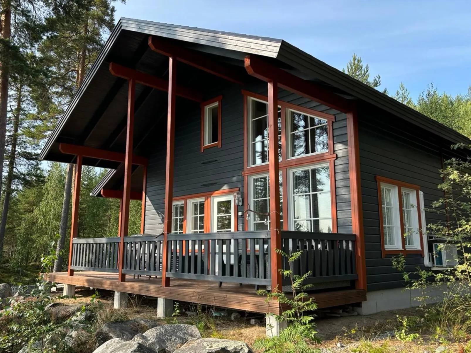 Blue lake villa-Binnen