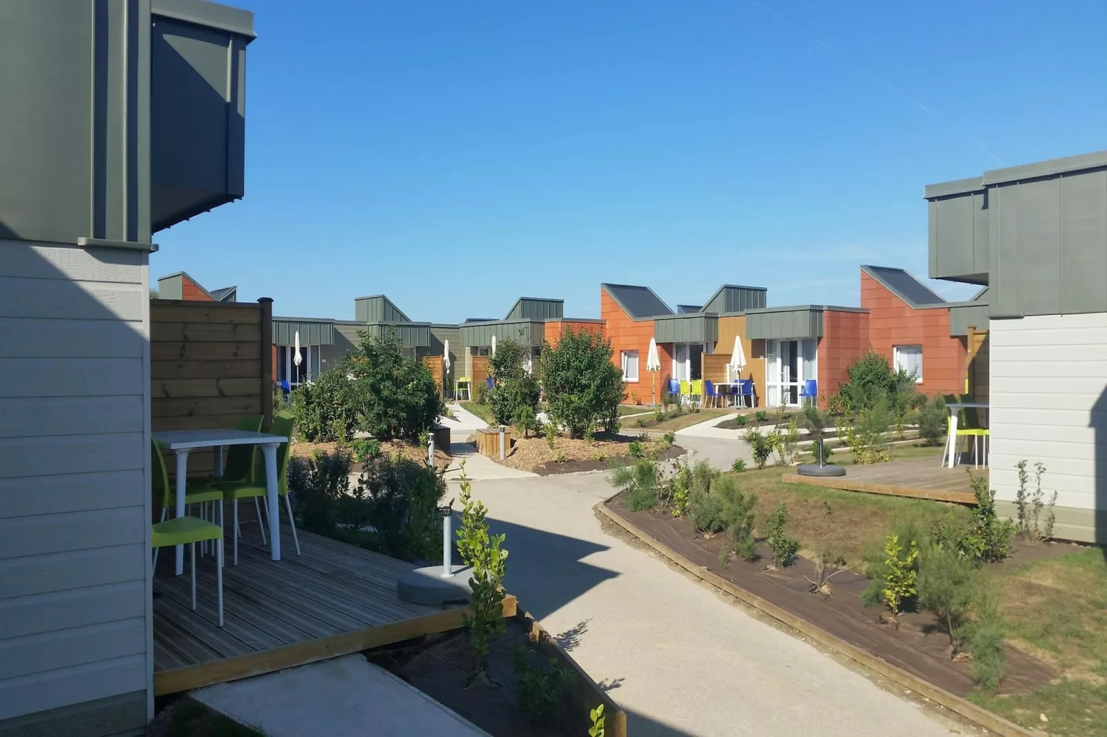 Gîte 3 Pièces 5 Personnes 1 bébé/Blériot-Plage-Terrasbalkon