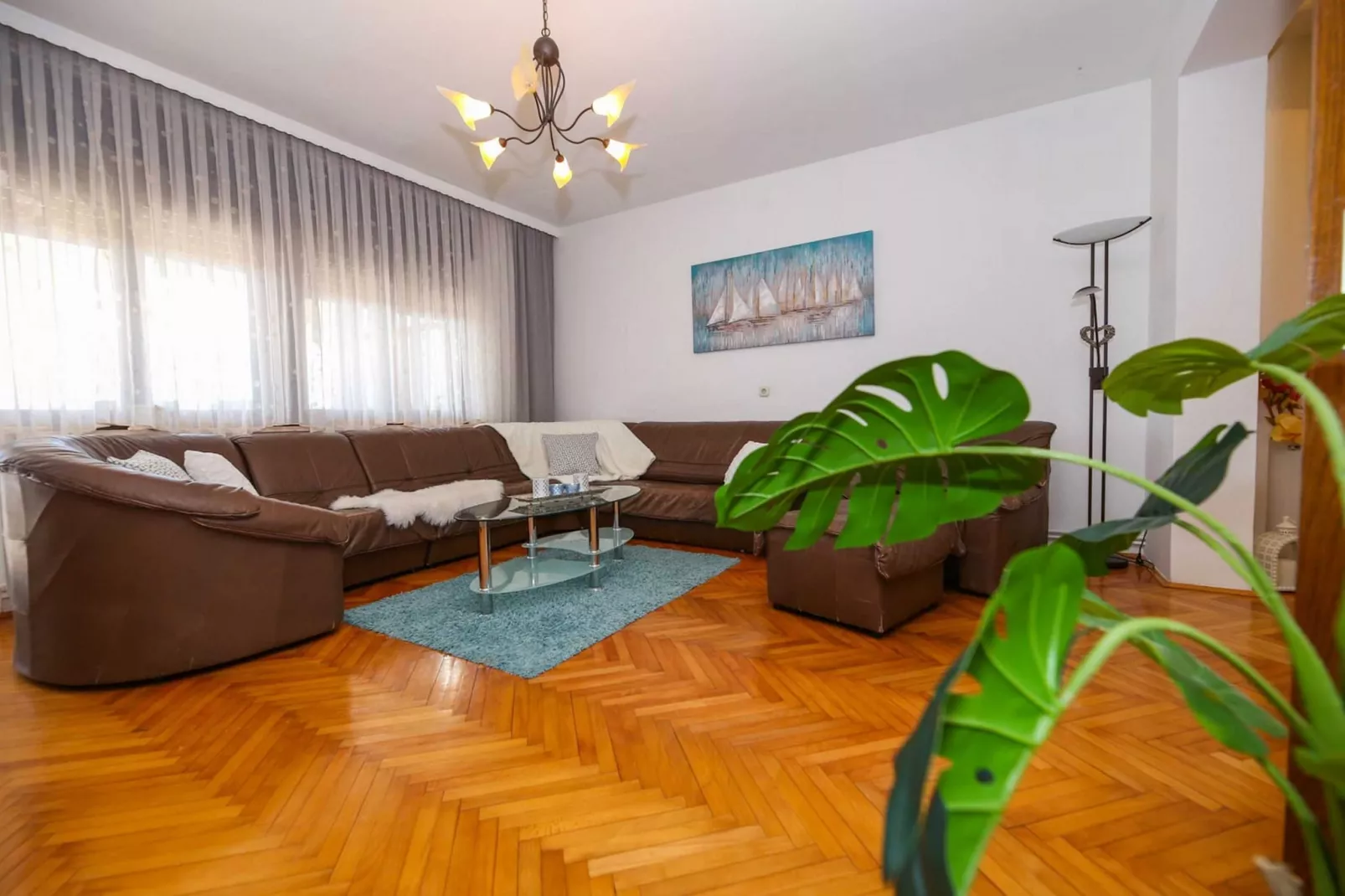 Apartment Kosor - Three Bedroom Apartment with Terrace and Sea view