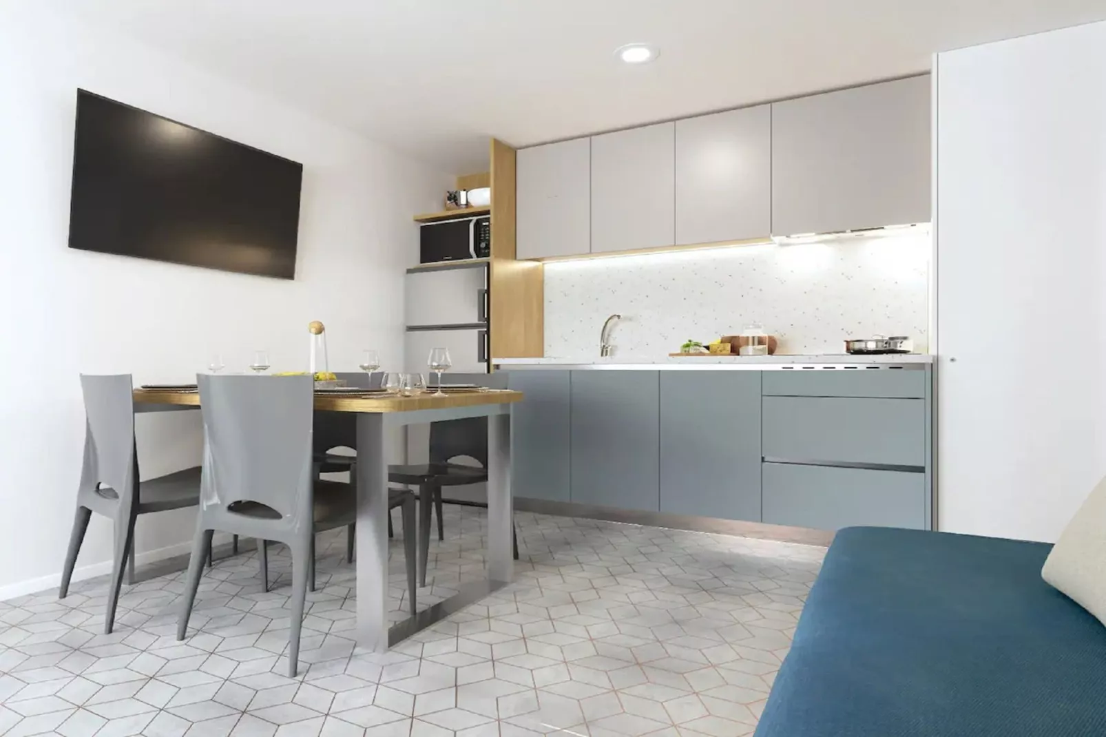 Tasha Premium Mobile Home - Two Bedroom Mobile Home with Terrace and Hot Tub