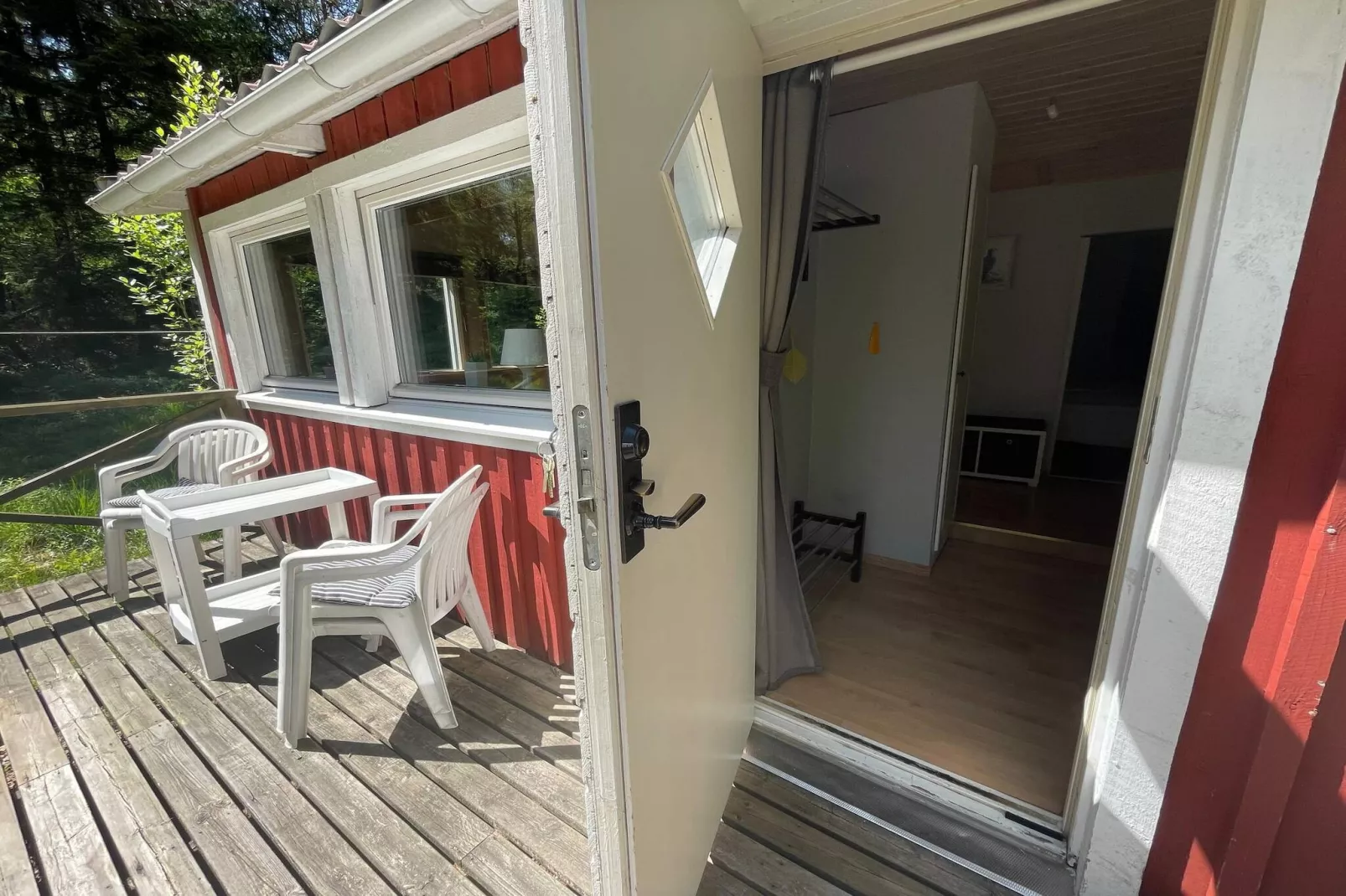 Rustige hut vlakbij het Furufjall-pad