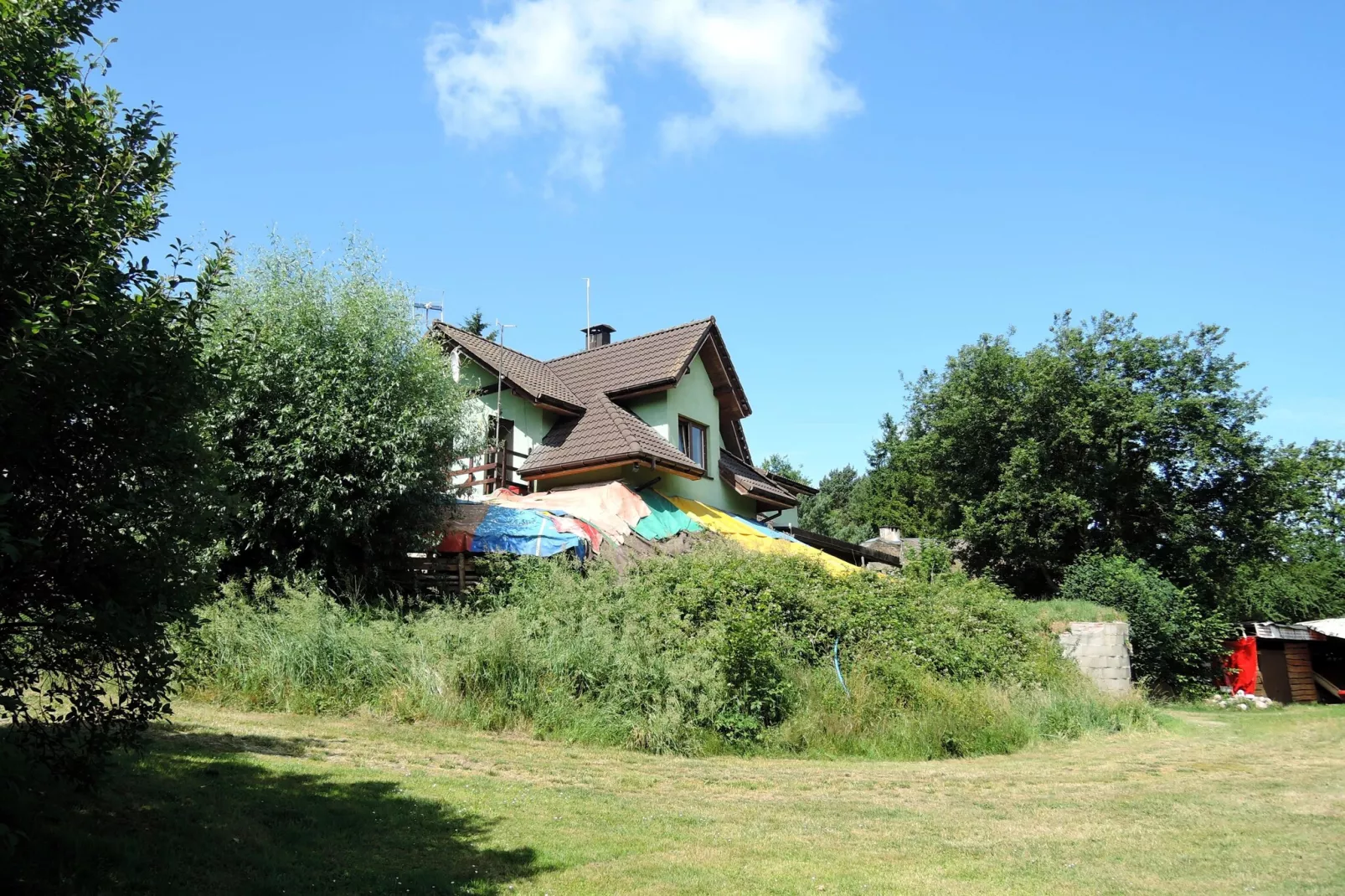 Pod świerkami pokój nr 6 dla 2 osób - Buitenkant zomer