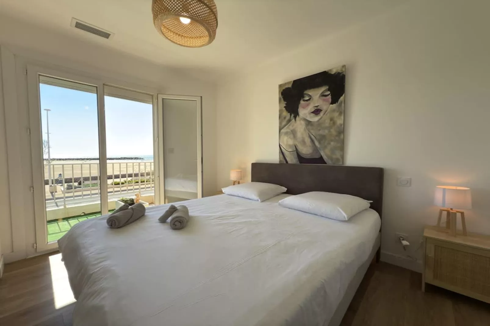 24 Balcon sur la Méd-Slaapkamer
