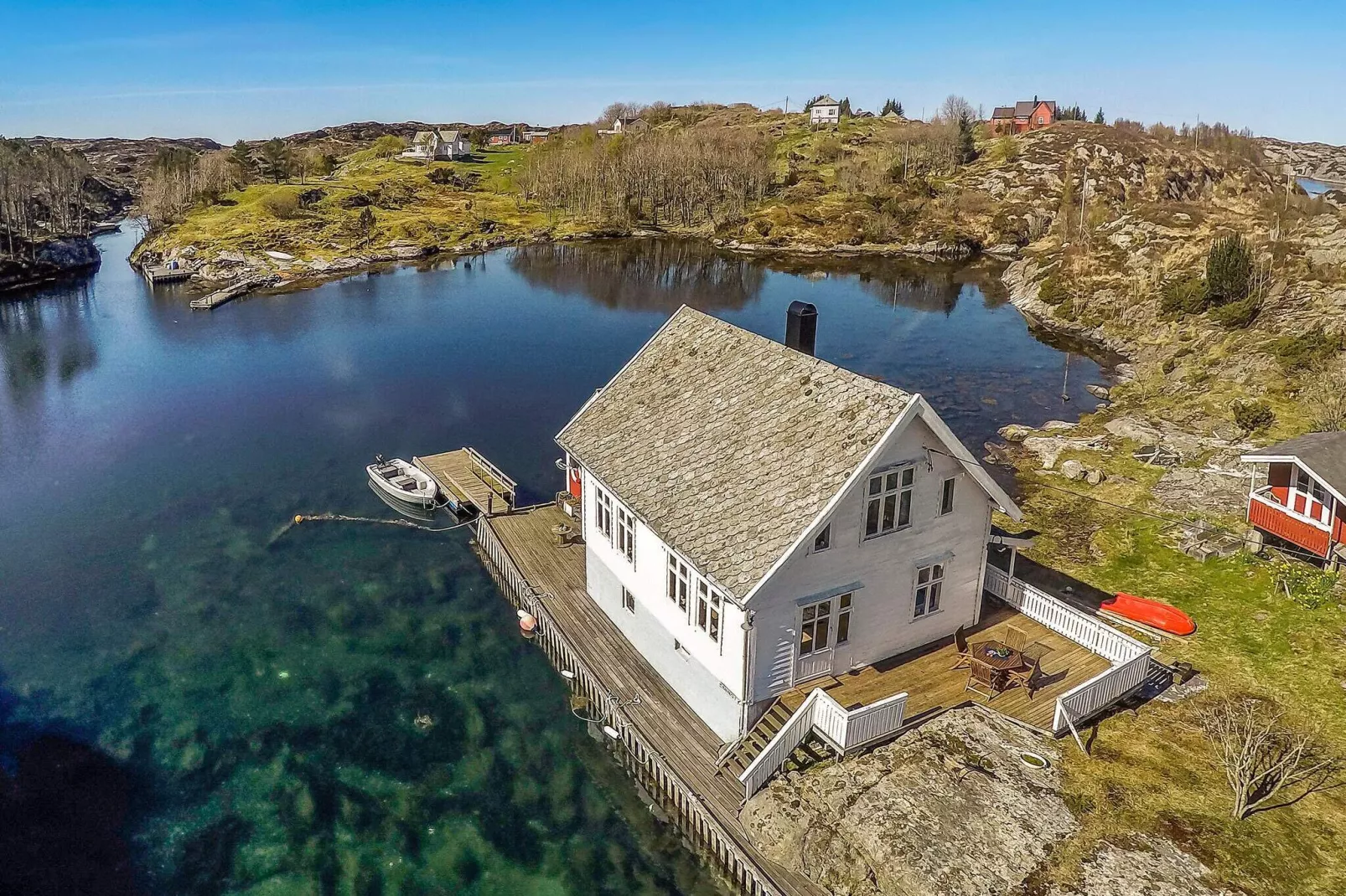 6 persoons vakantie huis in byrknesøy