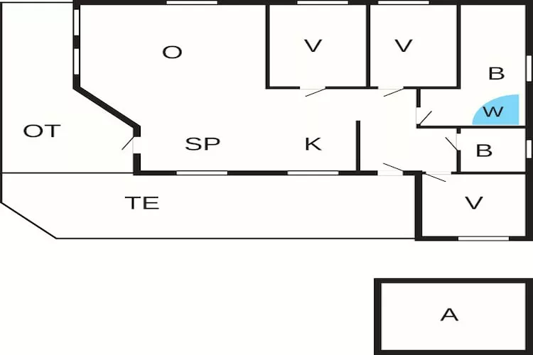 8 persoons vakantie huis in Glesborg-By Traum-Plattegrond