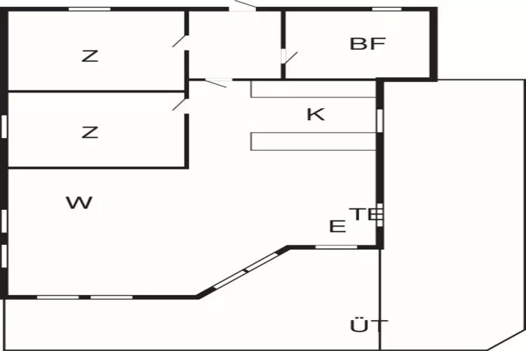 6 persoons vakantie huis in Rønde-By Traum-Plattegrond
