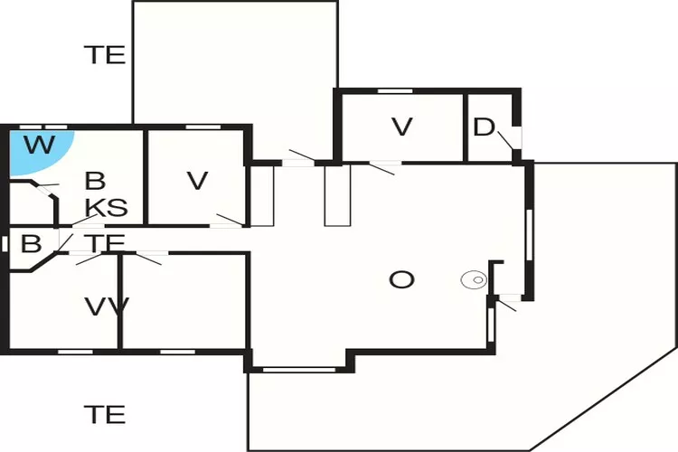 Gezellig kustverblijf -- By Traum Ferienwohnungen-Plattegrond