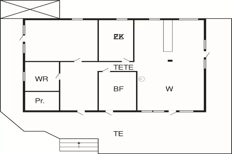 4 persoons vakantie huis in KNÄRED-By Traum-Plattegrond