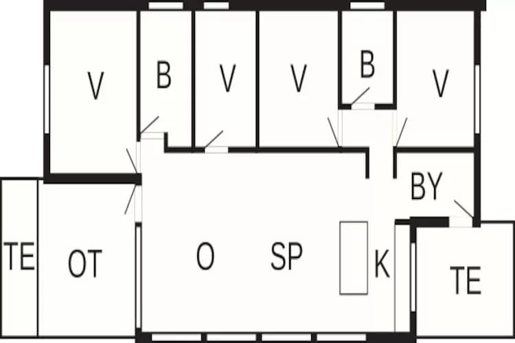 Luxe toevluchtsoord in Lonstrup -- By Traum Ferienwohnungen-Plattegrond