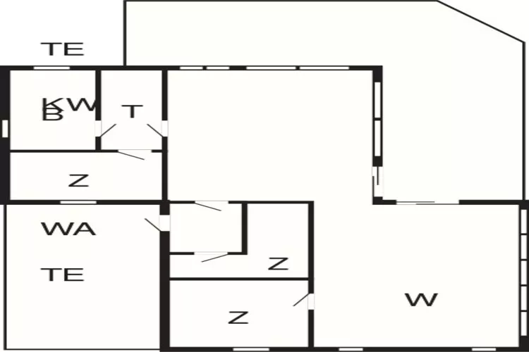 6 persoons vakantie huis in Løgstør-By Traum-Plattegrond