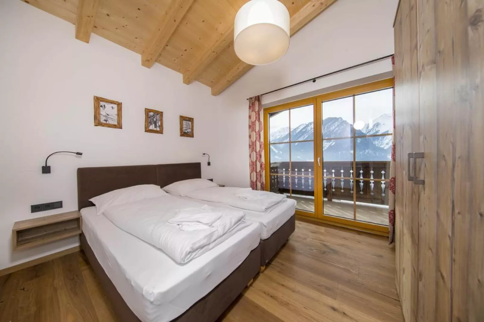 Nationalpark Chalet Rainerhorn-Slaapkamer