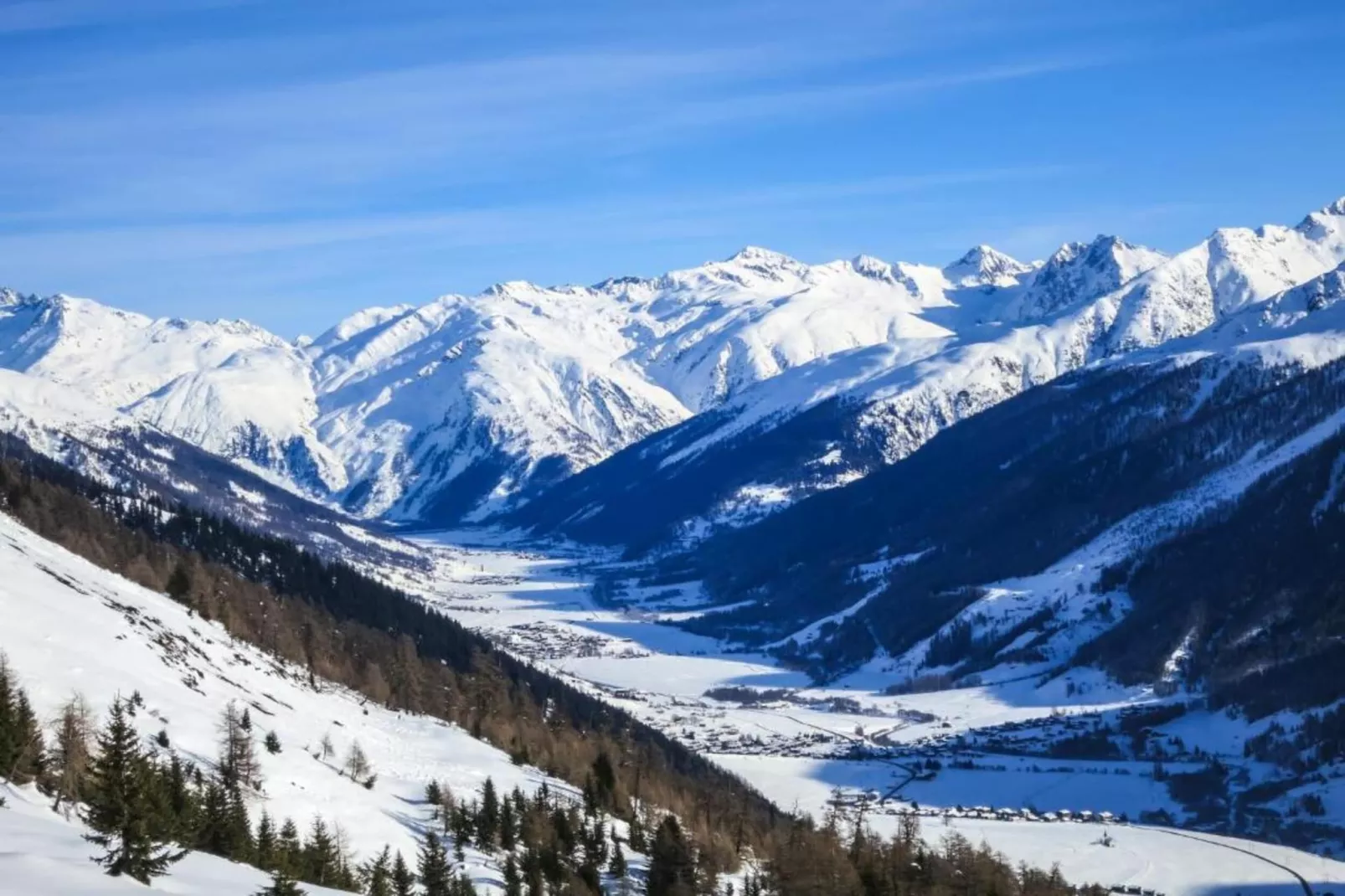 Bel Air-Gebied winter 5km