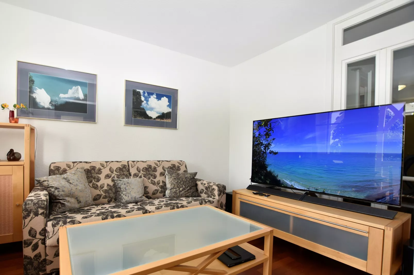 Charmante Inselwohnung/ 2 Balkone-Woonkamer