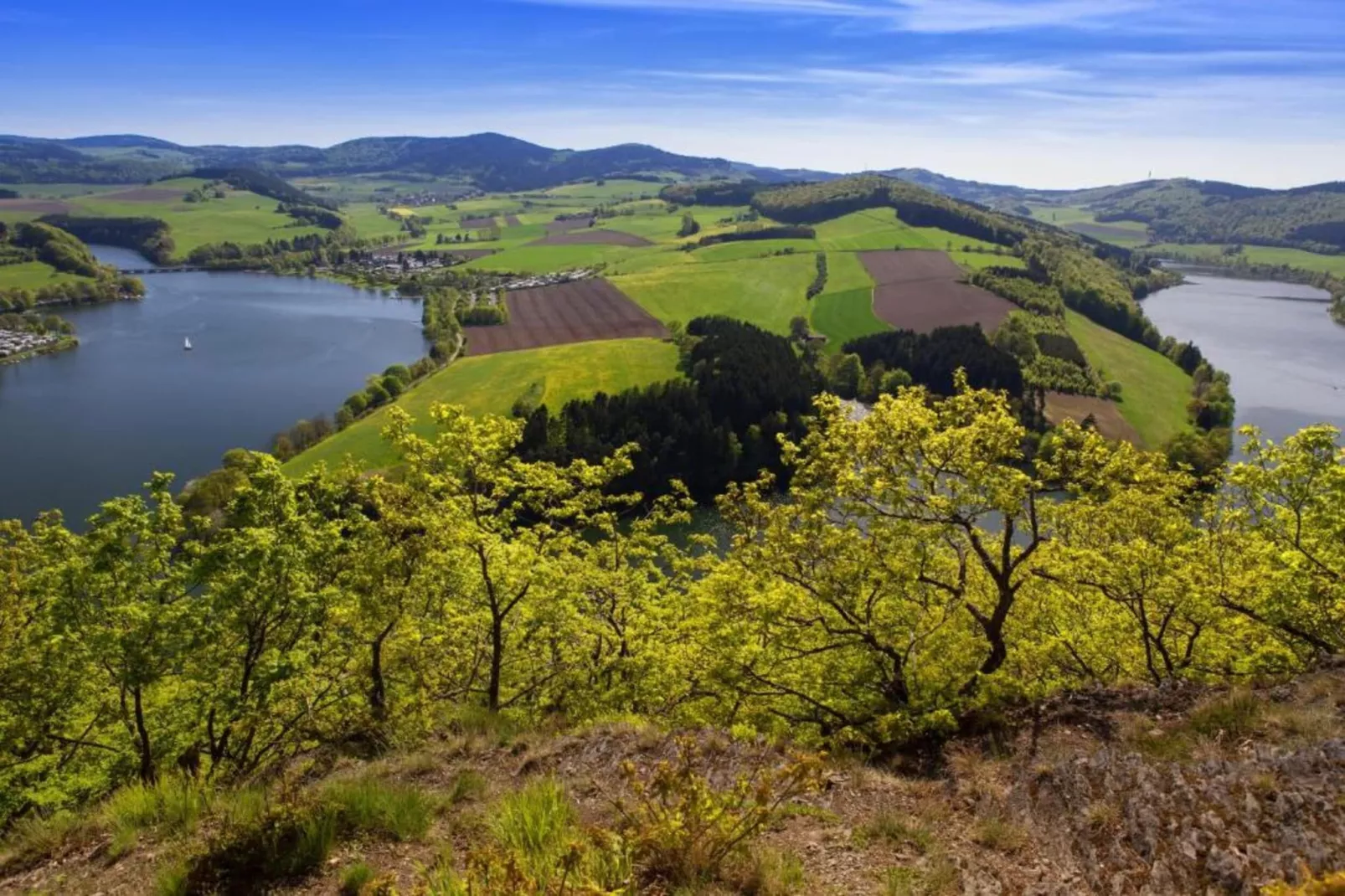 Sauerland - Diemelsee-Gebieden zomer 5km