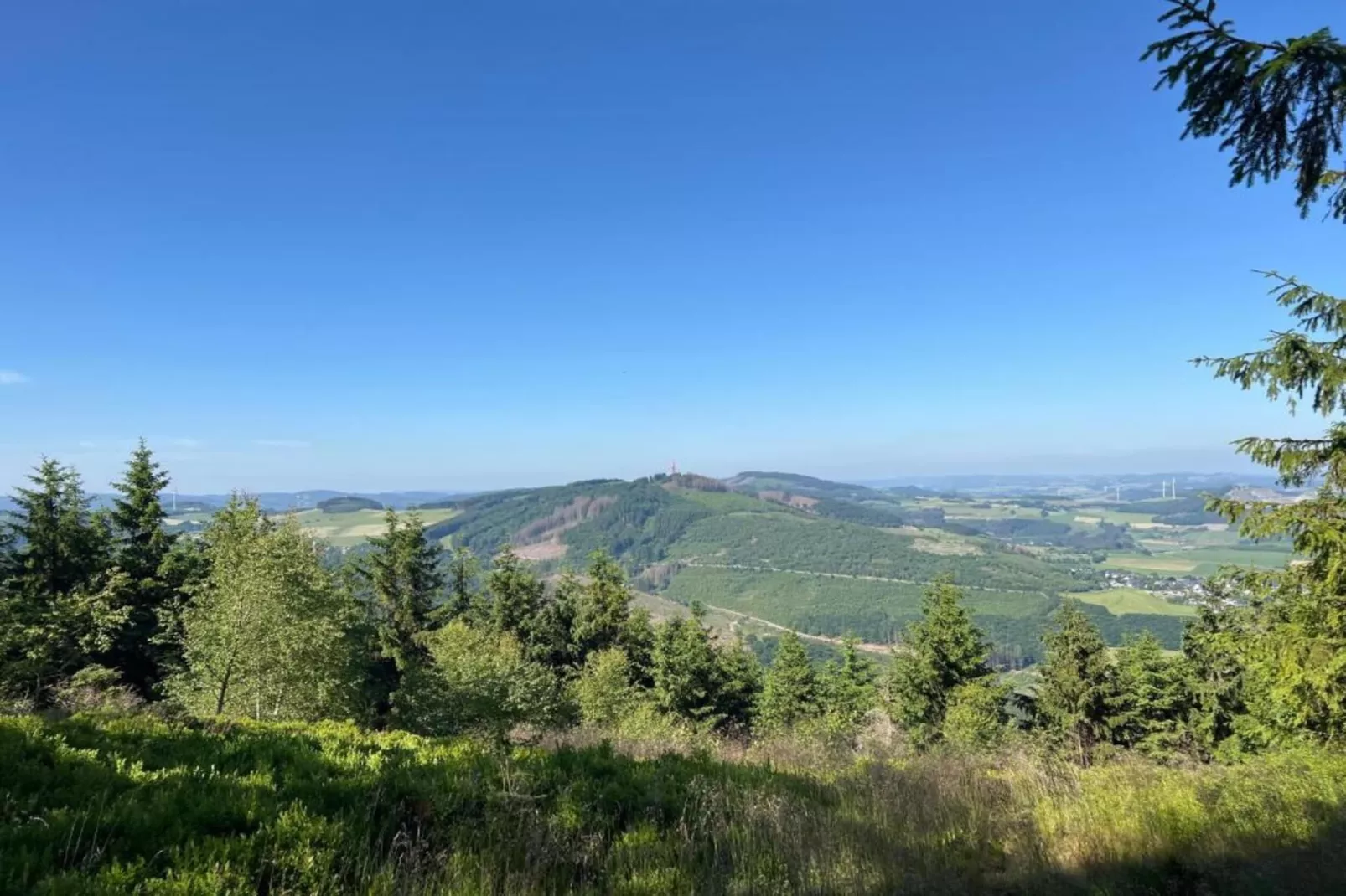 Sauerland-Gebieden zomer 5km