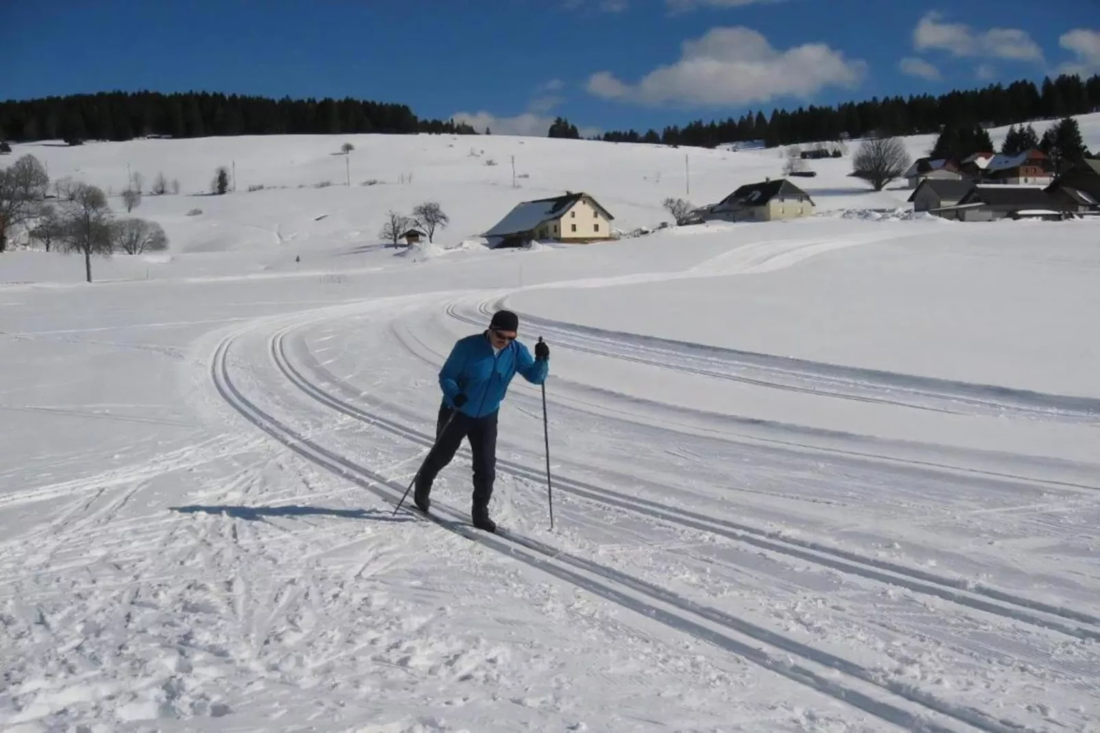 Altes Forsthaus-Gebied winter 20km