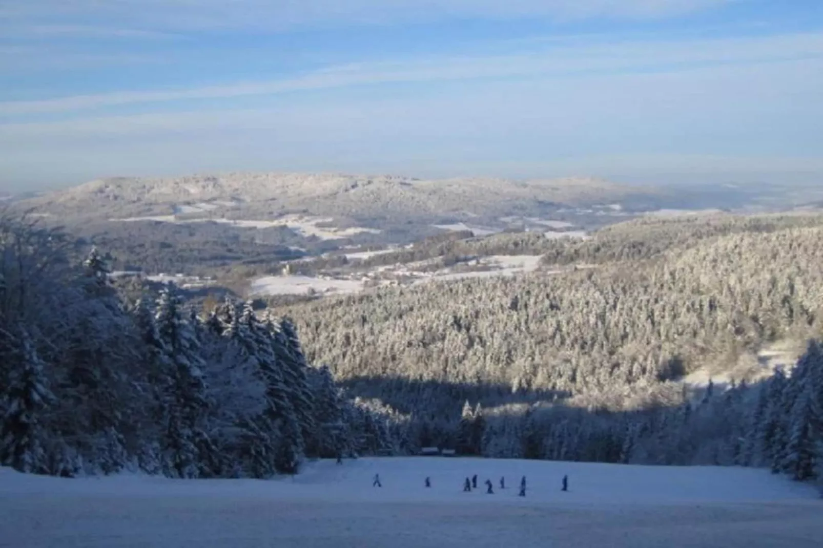 Im Zellertal-Gebied winter 20km
