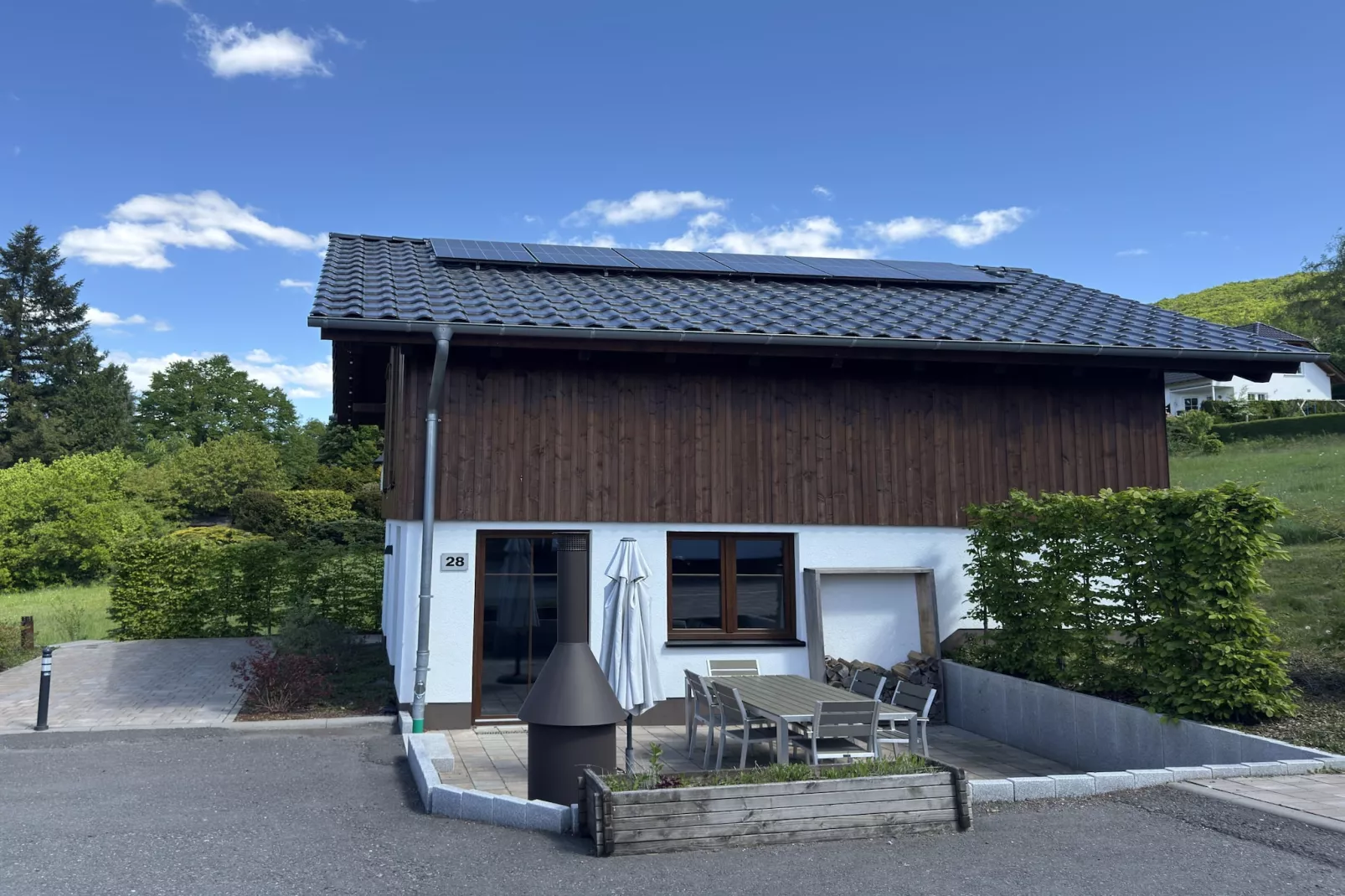 Bergchalet bis 4Pers-Buitenkant zomer