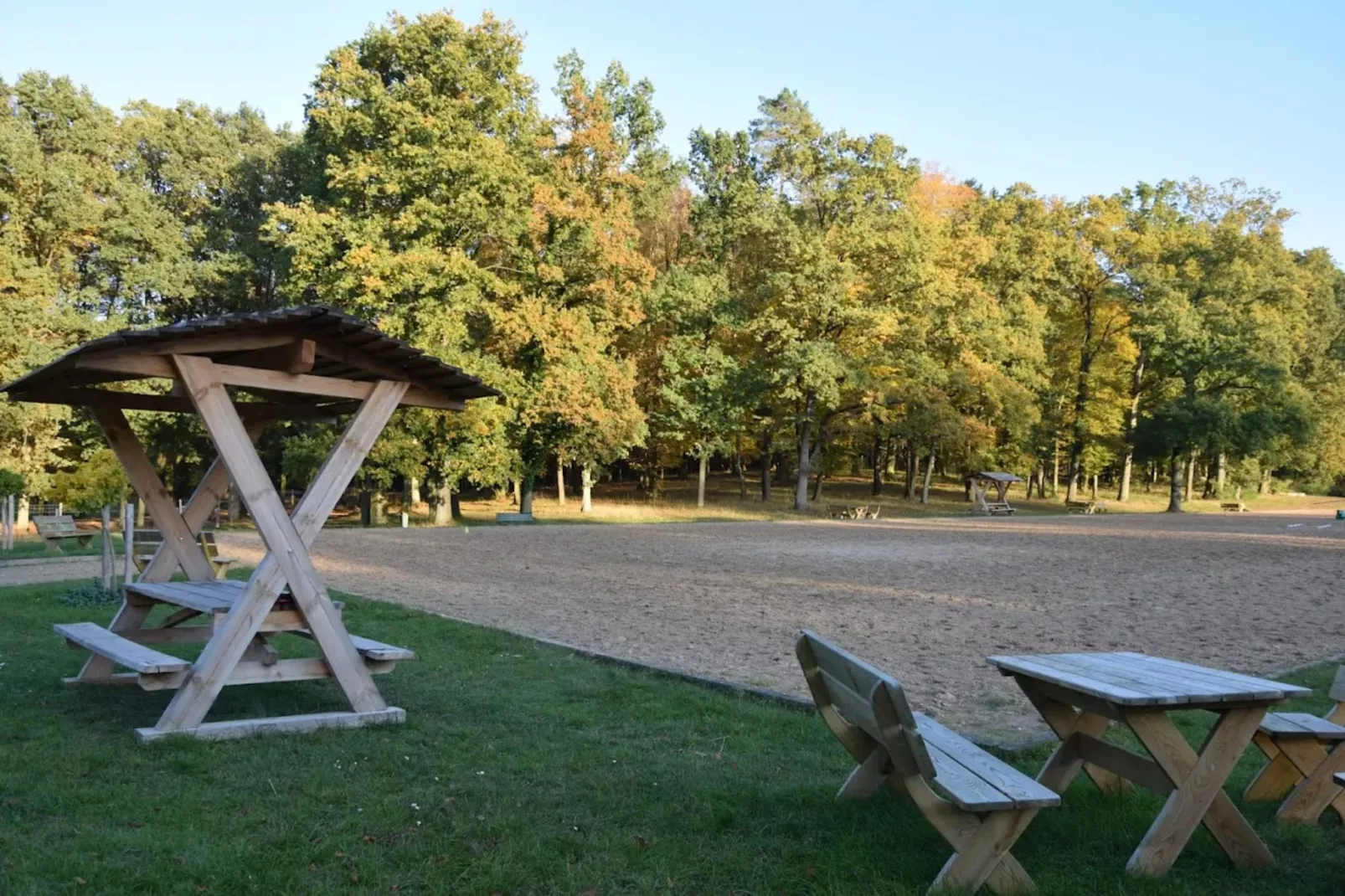 Chalet mit Außensauna - 2 Personen-Gebieden zomer 1km