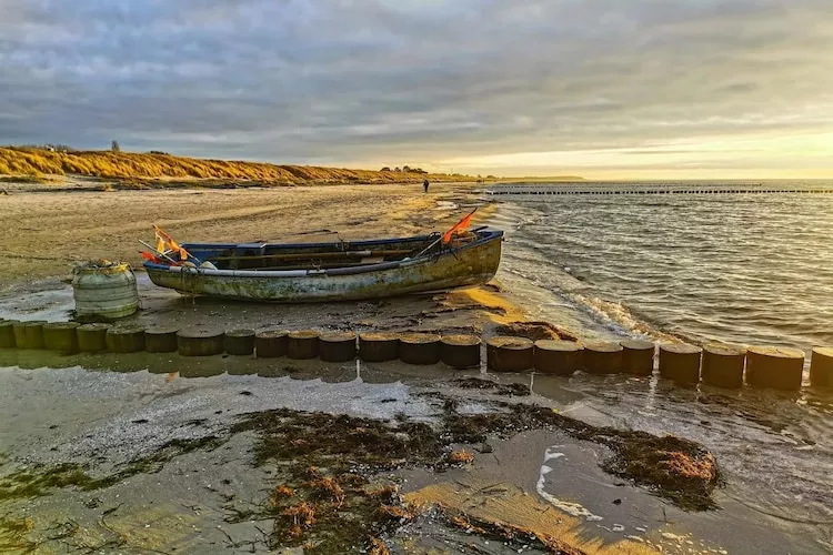 Post Hiddensee-Wohnung 18-Gebieden zomer 5km