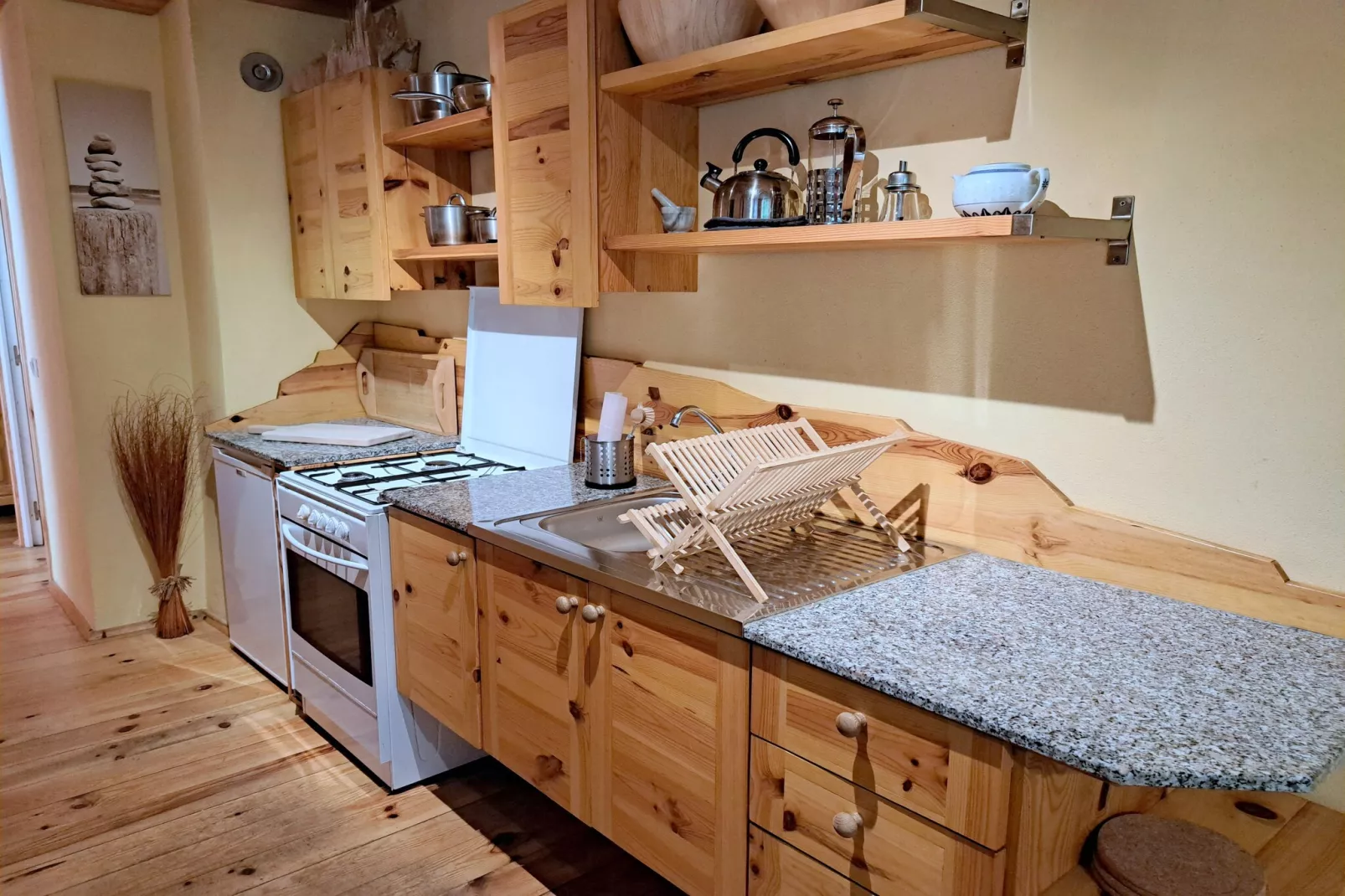 Holiday flats Forellenhof Dabo // Typ B 4 Erw  55 qm-Keuken