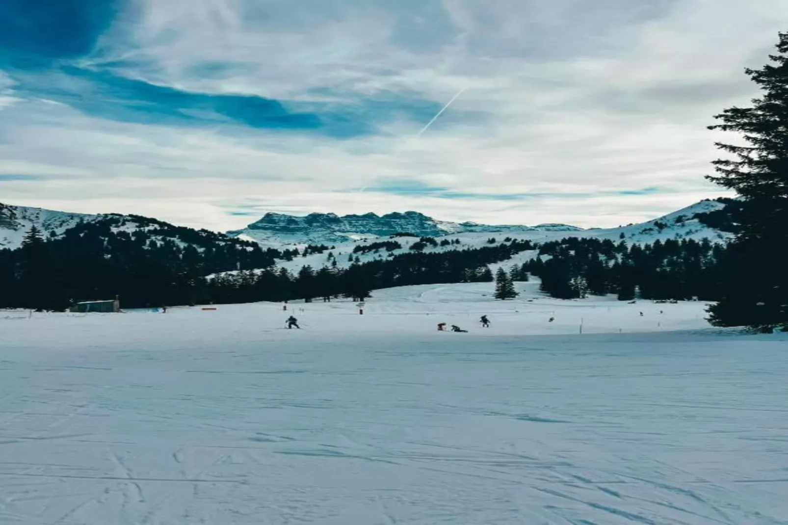 Les Fermes de Chatel 2-Gebied winter 20km