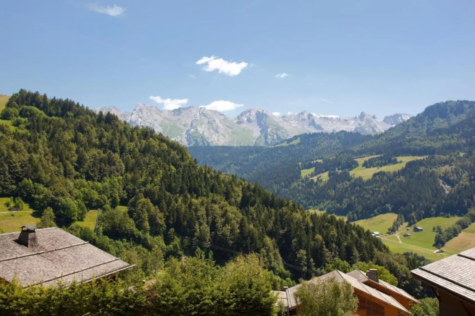 Residence Les Chalets d'Evian 3-Gebieden zomer 20km