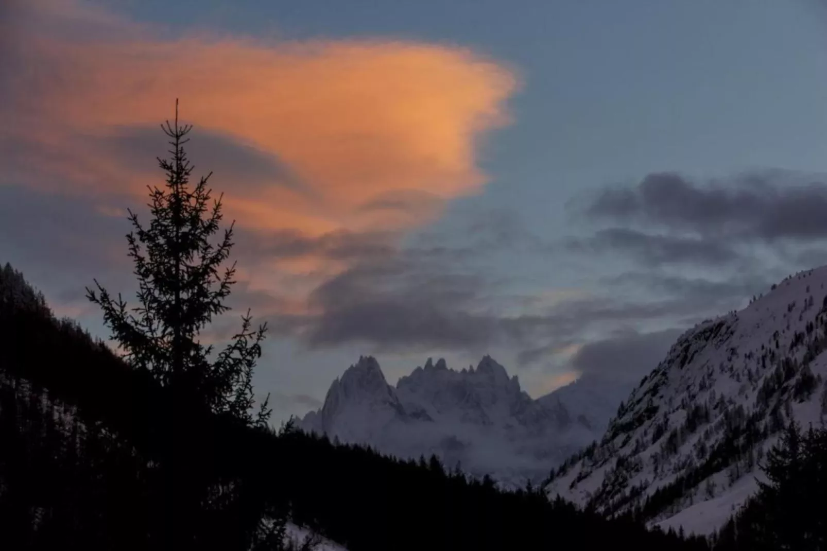 Resort les Portes du Mont Blanc 6-Gebied winter 5km