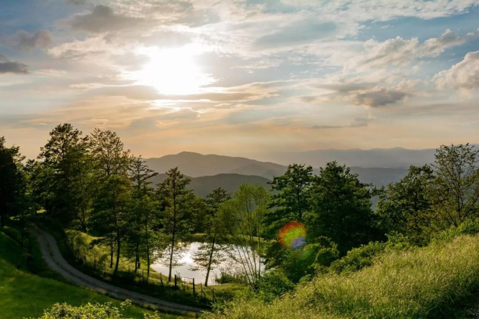 Camino Ugo-Gebieden zomer 20km