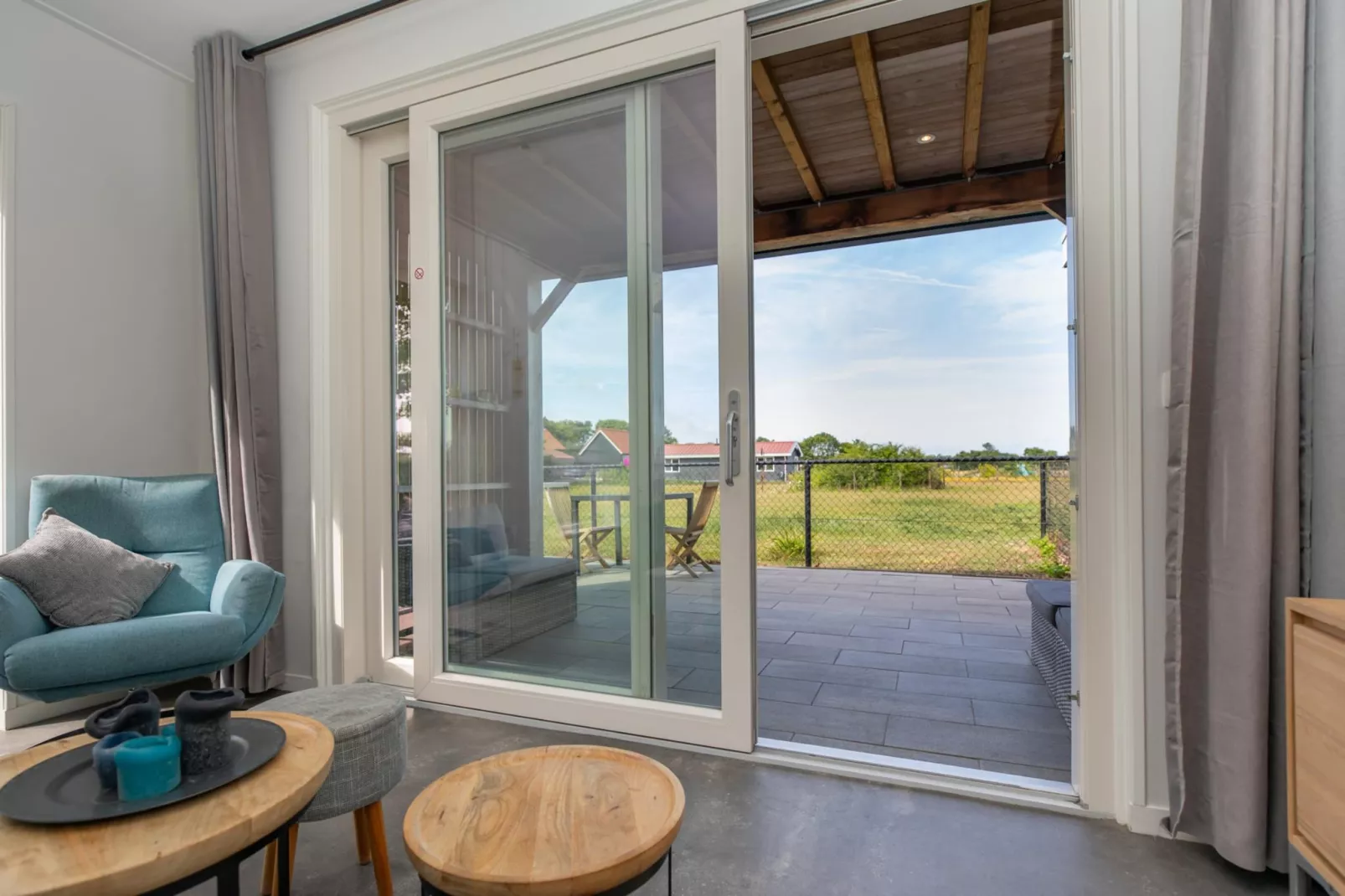 Vakantiehuis Groeneweg 3 'Jikkemien-Terrasbalkon