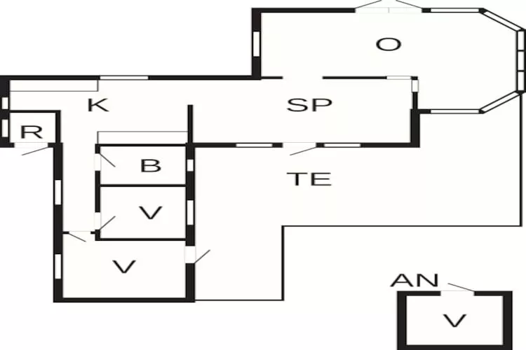 6 persoons vakantie huis in Ebeltoft-By Traum-Plattegrond