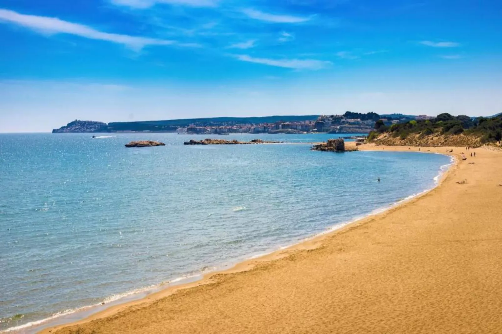 La Caleta-Gebieden zomer 5km