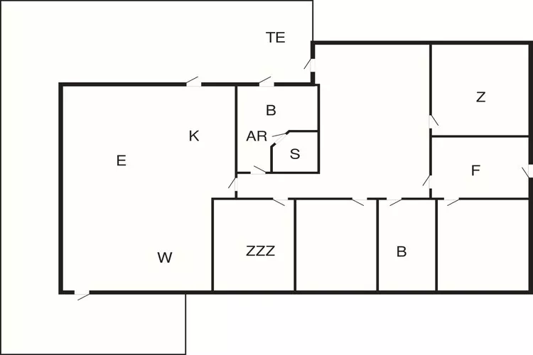 5 sterren vakantie huis in Lemvig-By Traum-Plattegrond