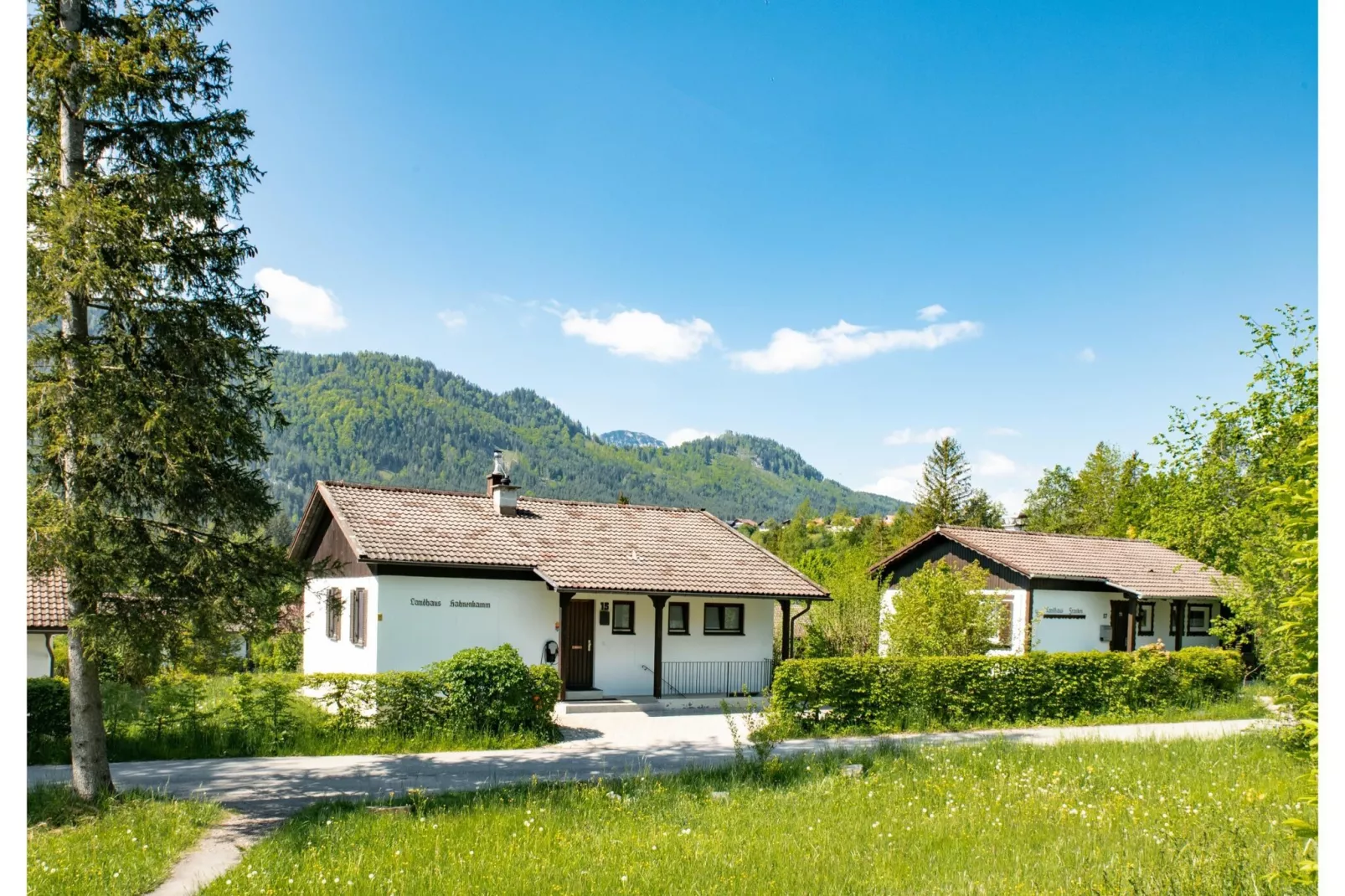 Feriendorf Weissensee-Buitenkant zomer