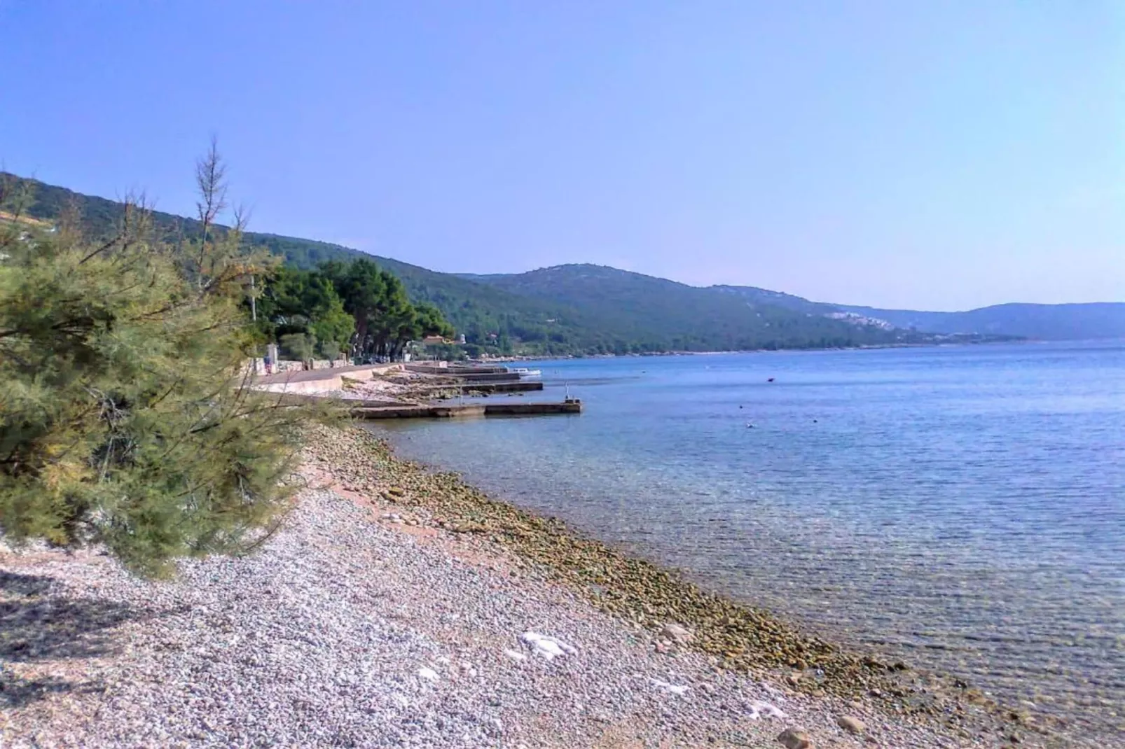 Villa St Martin-Reef-Gebieden zomer 1km