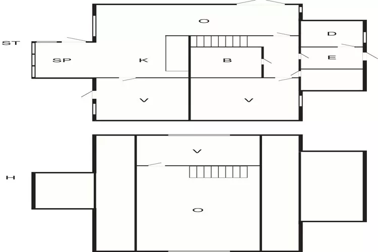 8 persoons vakantie huis in Tjørhom-By Traum-Plattegrond