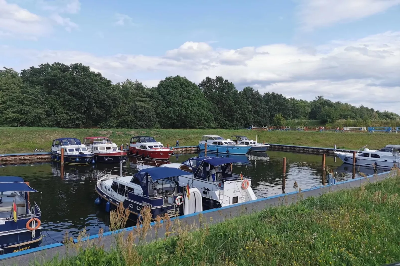 Nr4 Müritzsee 3 Personen-Gebieden zomer 5km