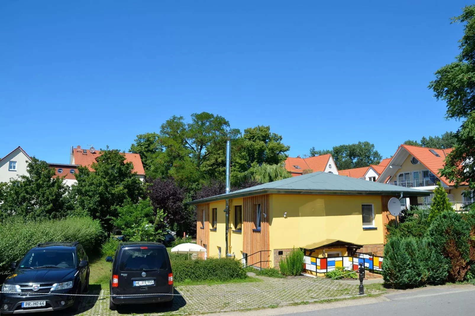 Inselhaus Paul auf der Insel Poel-Buitenkant zomer