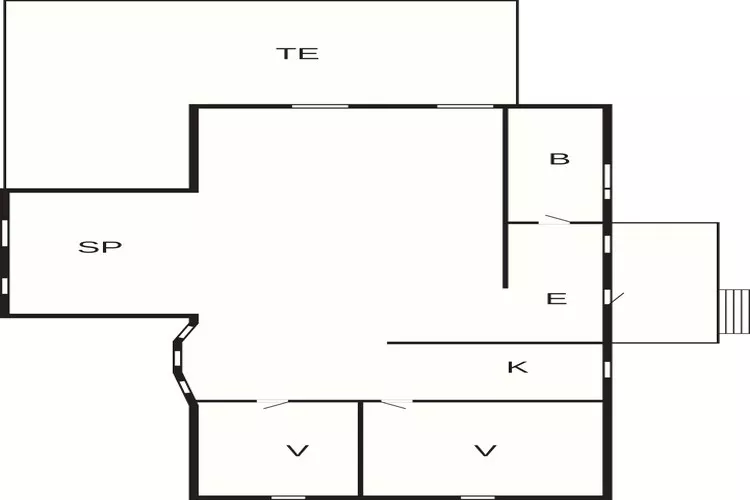 6 persoons vakantie huis in SUNNE-By Traum-Plattegrond