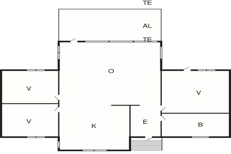 5 sterren vakantie huis in STENINGE-Plattegrond