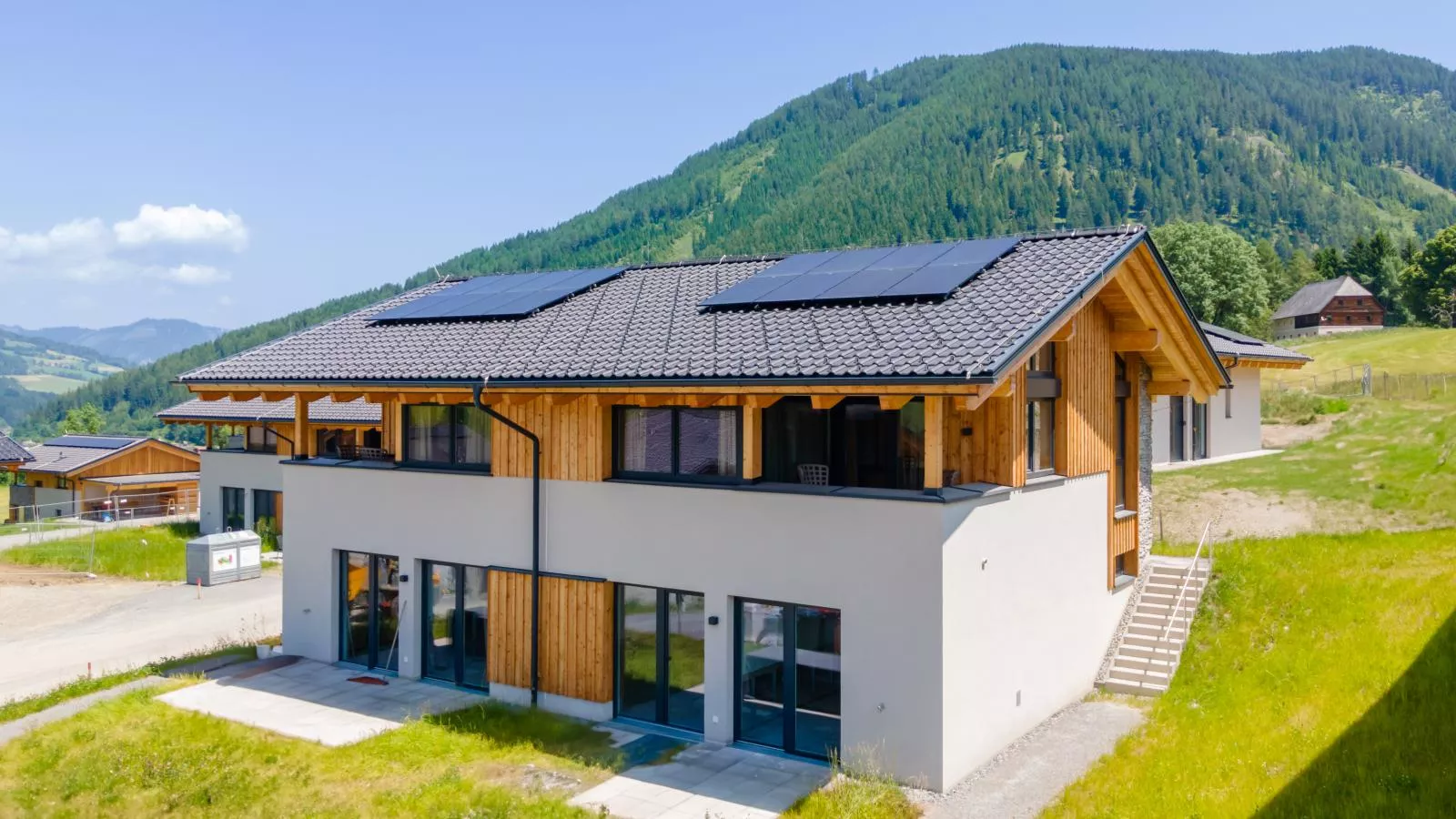Grebenzen Lodge 51B-Buitenkant zomer