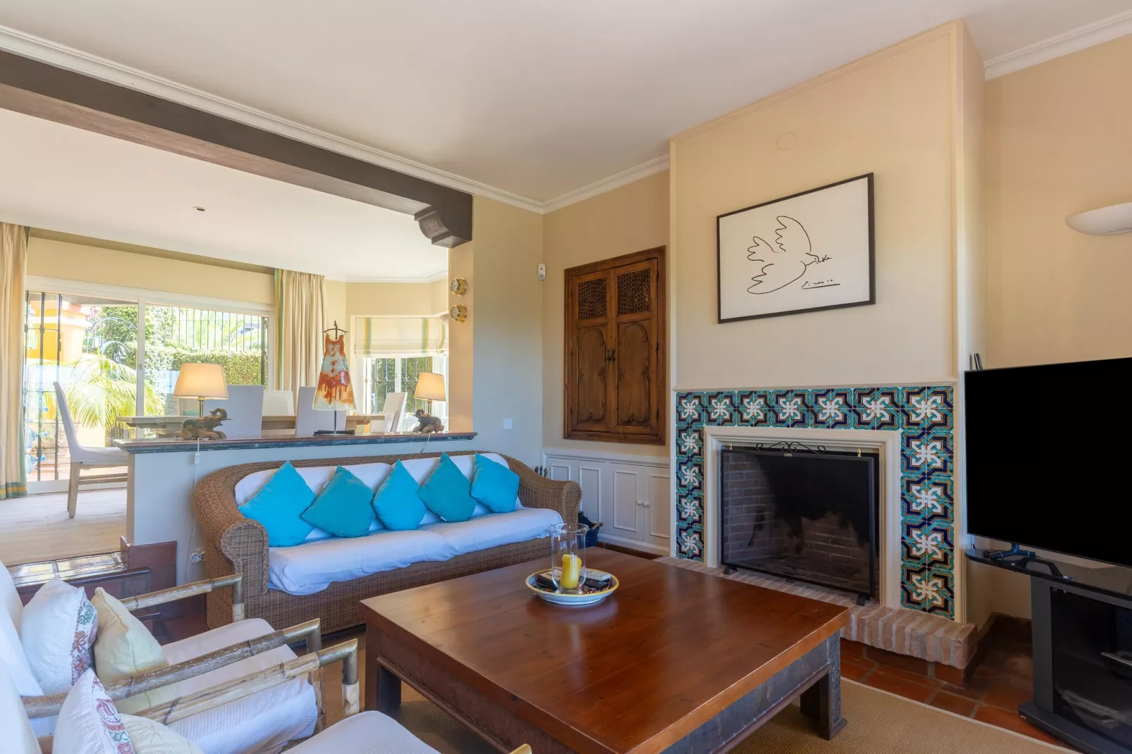 Casa Amarilla-Woonkamer